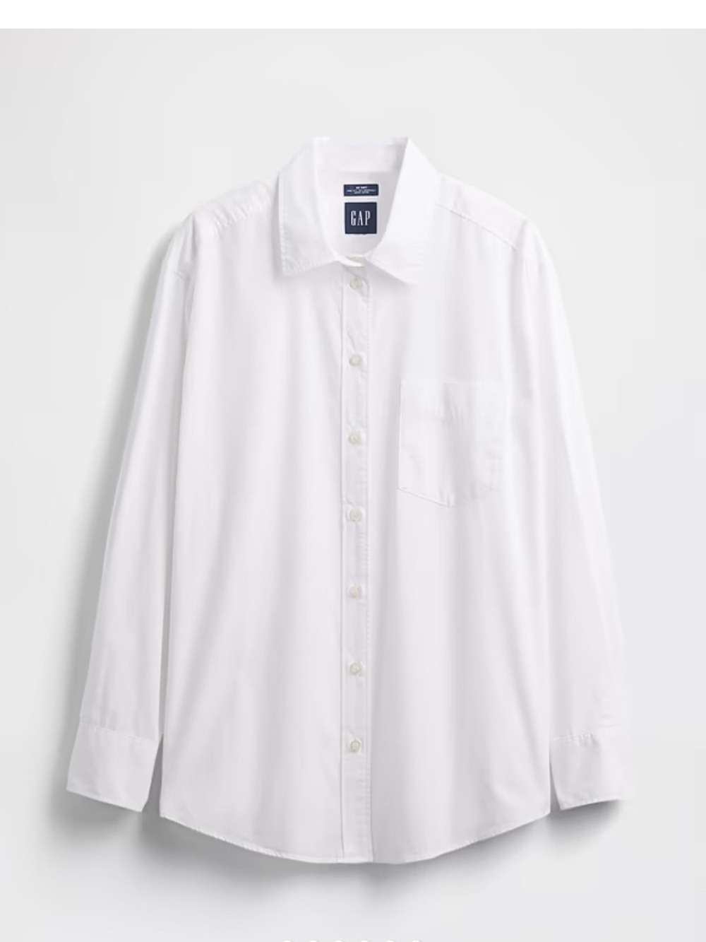 GAP BIG Shirt White Button-Down